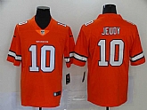 Nike Broncos 10 Jerry Jeudy Orange 2020 NFL Draft First Round Pick Color Rush Limited Jersey,baseball caps,new era cap wholesale,wholesale hats